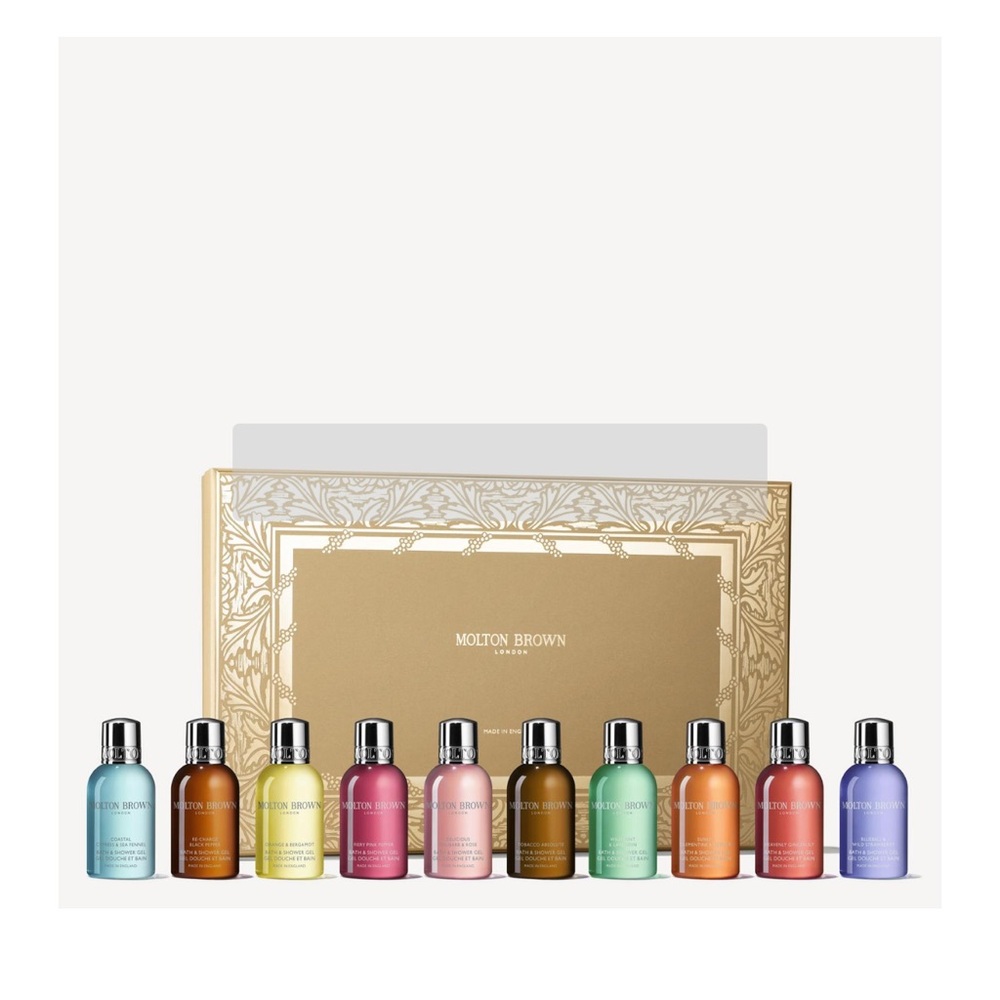 Molton Brown Sticking Filler Gift Set Shower Gels NIB